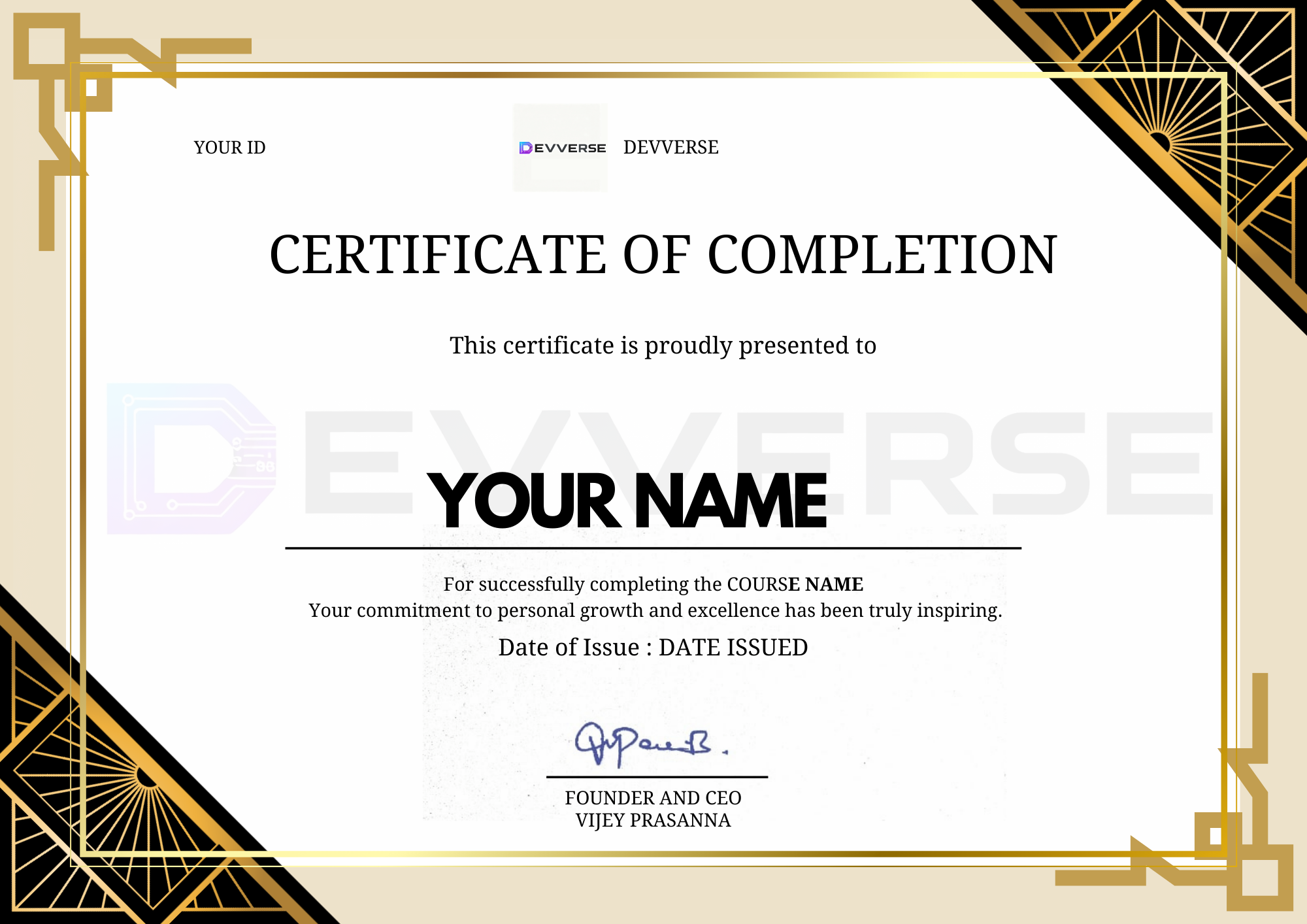 Internship Certificate